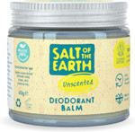 Salt of the Earth - Natural Vegan Deodorant Balm; Long Lasting Protection, Leaping Bunny Approved, Plastic & Aluminium Free - Unscented - 60g Salt of the Earth - Natural Vegan Deodorant Balm; Long Lasting Protection, Leaping Bunny Approved, Plastic & Aluminium Free - Unscented - 60g
