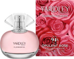 Yardley London Opulent Rose Eau de Toilette, Floral Womens Perfume with Notes of Amber and Musk, Sophisticated Rose Perfume for Women 50ml