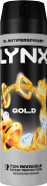 Lynx XL Gold Anti White Marks Anti-Perspirant Deodorant Spray no fuss aerosol for all-day freshness 6x 200 ml - Packaging May Vary