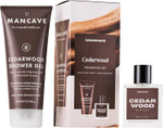 ManCave Cedarwood Mens Fragrance Gift Set, 50ml Cedarwood Eau de Toilette, 200ml Shower Gel, Natural Ingredients, Perfume Set, present for him, Fragrance for Men ManCave Cedarwood Mens Fragrance Gift Set, 50ml Cedarwood Eau de Toilette, 200ml Shower Gel, Natural Ingredients, Perfume Set, present for him, Fragrance for Men