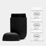 Fussy - Mens Natural Refillable Deodorant - Aluminium Free - 24 Hour Protection - Midnight Black Case & Variety Refill Pack (3 x 40g) - Citrus, Woody & Mint - Vegan & Cruelty Free - 100% Natural Fussy - Mens Natural Refillable Deodorant - Aluminium Free - 24 Hour Protection - Midnight Black Case & Variety Refill Pack (3 x 40g) - Citrus, Woody & Mint - Vegan & Cruelty Free - 100% Natural