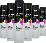 Lynx Epic Fresh Anti-Perspirant Aerosol Men's Deodorant Spray with ProScent technology and a grapefruit & tropical pineapple scent for 72 hours protection against odour and wetness 6x 250 ml Lynx Epic Fresh Anti-Perspirant Aerosol Men's Deodorant Spray with ProScent technology and a grapefruit & tropical pineapple scent for 72 hours protection against odour and wetness 6x 250 ml