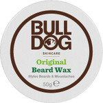 BULLDOG SKINCARE Original Beard Wax 50g, Long Lasting Hold for Beard and Moustache, Enriched with Aloe Vera BULLDOG SKINCARE Original Beard Wax 50g, Long Lasting Hold for Beard and Moustache, Enriched with Aloe Vera
