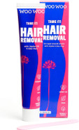 WooWoo Tame It! Natural Intimate Hair Removal Cream - Painless Vegan Hair Remover For Sensitive Skin - Depilatory For Genitals, Bikini, Legs & Bum - Women In-Shower Cream With Aloe Vera - 50ml WooWoo Tame It! Natural Intimate Hair Removal Cream - Painless Vegan Hair Remover For Sensitive Skin - Depilatory For Genitals, Bikini, Legs & Bum - Women In-Shower Cream With Aloe Vera - 50ml
