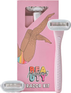 Mallows Beauty - Razor Blade Refills (4-Pack) - Razor Heads with 5 Sharp Blades, Aloe Vera & Vitamin E - Smooth Shave with Vegan Lubricating Strips - For Women, Fits Mallows Razor Kit Mallows Beauty - Razor Blade Refills (4-Pack) - Razor Heads with 5 Sharp Blades, Aloe Vera & Vitamin E - Smooth Shave with Vegan Lubricating Strips - For Women, Fits Mallows Razor Kit