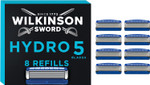 Wilkinson Sword Hydro 5 Mens Razor Refills, Great Addition to Wash Bags for Men's Grooming, Great Shavers for Routine Shaving and Holidays, 8 Refill Razor Blades Pack Wilkinson Sword Hydro 5 Mens Razor Refills, Great Addition to Wash Bags for Men's Grooming, Great Shavers for Routine Shaving and Holidays, 8 Refill Razor Blades Pack