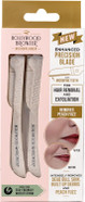 Hollywood Browzer Microplaner Razor - Enhanced Precision - Microfine Precision Dermaplaning Tool - Eyebrow Shaping - Remove Unwanted Hair - Made of Eco-Friendly Wheatstraw - Pearl White Duo Pack Hollywood Browzer Microplaner Razor - Enhanced Precision - Microfine Precision Dermaplaning Tool - Eyebrow Shaping - Remove Unwanted Hair - Made of Eco-Friendly Wheatstraw - Pearl White Duo Pack
