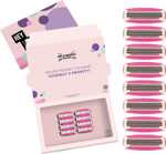 WILKINSON SWORD - Quattro For Women | Smooth Glide | Pack of 8 Razor Blade Refills WILKINSON SWORD - Quattro For Women | Smooth Glide | Pack of 8 Razor Blade Refills