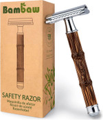 Bamboo Safety Razor| Razors for Men and Women | Double Edge Safety Razor | Fits All DE Razor Blades | Eco-Friendly and Reusable Razors | Classic Safety Razor | Bambaw Bamboo Safety Razor| Razors for Men and Women | Double Edge Safety Razor | Fits All DE Razor Blades | Eco-Friendly and Reusable Razors | Classic Safety Razor | Bambaw