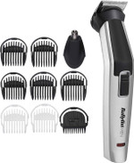 BaByliss 10-in-1 Titanium Multi Trimmer, Face and Body Grooming Kit, Nose Trimmer, Ultra-sharp Titanium Blades BaByliss 10-in-1 Titanium Multi Trimmer, Face and Body Grooming Kit, Nose Trimmer, Ultra-sharp Titanium Blades