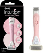 WILKINSON SWORD Intuition Complete Bikini for Women | Trimmer and Razor | with 5 Blade Razor (Pack of 2) WILKINSON SWORD Intuition Complete Bikini for Women | Trimmer and Razor | with 5 Blade Razor (Pack of 2)