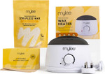 Mylee Professional Waxing Kit with Wax Heater, Hard Wax Beads 500g, Spatulas - Stripless Depilatory Waxing Pellets Solid Film Beans No Strip Needed (Coconut & Arnica) Mylee Professional Waxing Kit with Wax Heater, Hard Wax Beads 500g, Spatulas - Stripless Depilatory Waxing Pellets Solid Film Beans No Strip Needed (Coconut & Arnica)