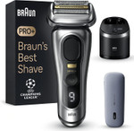 Braun Series 9 PRO+ Electric Shaver for Men, 5 Shave Elements & Precision Hair Trimmer, SmartCare Center, PowerCase, Wet & Dry Electric Razor, 9477cc, Silver Braun Series 9 PRO+ Electric Shaver for Men, 5 Shave Elements & Precision Hair Trimmer, SmartCare Center, PowerCase, Wet & Dry Electric Razor, 9477cc, Silver