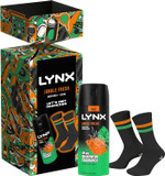 Lynx Jungle Fresh deodorant Gift Set body spray + socks perfect gifts for him 1 piece Lynx Jungle Fresh deodorant Gift Set body spray + socks perfect gifts for him 1 piece
