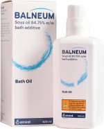 Balneum Medicinal Bath Oil - Nourishing SOYA Oil Emollient for Healthy Skin - Moisturises, Hydrates and Protects - Suitable for Dry Skin Conditions - for Men and Women - 500ml Balneum Medicinal Bath Oil - Nourishing SOYA Oil Emollient for Healthy Skin - Moisturises, Hydrates and Protects - Suitable for Dry Skin Conditions - for Men and Women - 500ml