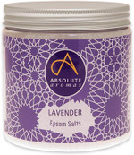 Absolute Aromas Lavender Infused Epsom Bath Salts 575g - Magnesium Sulphate - Relaxing Salts for The Bath - Soak and Relax Muscles and Feet (Pack of 2) Absolute Aromas Lavender Infused Epsom Bath Salts 575g - Magnesium Sulphate - Relaxing Salts for The Bath - Soak and Relax Muscles and Feet (Pack of 2)