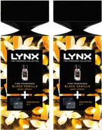 Lynx Fine Fragrance Black Vanilla 72Hrs High Infused Fragrance Deodorant Body Spray with Plam Orange & Sandalwood Scent Gift Set for Him with Grooming Kit,2pk Lynx Fine Fragrance Black Vanilla 72Hrs High Infused Fragrance Deodorant Body Spray with Plam Orange & Sandalwood Scent Gift Set for Him with Grooming Kit,2pk