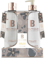 Boutique Neroli, Pear & Gingerlily Body Duo Set - 1 x Body Wash & 1 x Hand & Body lotion 500ml - Essential Oils - Vegan - Made In England Boutique Neroli, Pear & Gingerlily Body Duo Set - 1 x Body Wash & 1 x Hand & Body lotion 500ml - Essential Oils - Vegan - Made In England