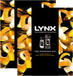 Lynx Fine Fragrance Duo Collection Black Vanilla 72Hrs Body Spray 150 ml and Body Wash 300 ml with Orange & Sandalwood Scent 2 Pieces Gift Set for Him,2pk Lynx Fine Fragrance Duo Collection Black Vanilla 72Hrs Body Spray 150 ml and Body Wash 300 ml with Orange & Sandalwood Scent 2 Pieces Gift Set for Him,2pk