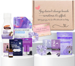 Relax & Unwind Self Care Gift Set Skincare & Spa Kit with Face Masks, Face Serum, Cocoa Butter Lotion, Hair Mask, Eye Patches & Lip Balm Soothe, Renew & Hydrate - Pamper Gift for Teens & Women Relax & Unwind Self Care Gift Set Skincare & Spa Kit with Face Masks, Face Serum, Cocoa Butter Lotion, Hair Mask, Eye Patches & Lip Balm Soothe, Renew & Hydrate - Pamper Gift for Teens & Women