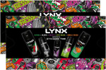 Lynx IT'S GAME TIME Body Spray Collection with 48 Hours Protection Africa, Black, Excite, Epic Fresh, Jungle Fresh Deodorant 5 Pieces Gift Set for Him,2pk Lynx IT'S GAME TIME Body Spray Collection with 48 Hours Protection Africa, Black, Excite, Epic Fresh, Jungle Fresh Deodorant 5 Pieces Gift Set for Him,2pk