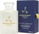 Aromatherapy Associates Bath and Shower Oil, Luxury Spa, Natural Bath, Bath Oil, Vegan, Cruelty Free, Environment Friendly (Support Breathe Bath and Shower Oil 55ml) Aromatherapy Associates Bath and Shower Oil, Luxury Spa, Natural Bath, Bath Oil, Vegan, Cruelty Free, Environment Friendly (Support Breathe Bath and Shower Oil 55ml)