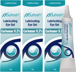 Ocufresh CARBOMER 0.2% Lubricating Eye Gel for Dry, Tired Eyes - Intensive Lubrication & Moisturising Formulation for Daily Eye Care Routine - Immediate Eye Hydration & Night Relief | 3 x10g Pack Ocufresh CARBOMER 0.2% Lubricating Eye Gel for Dry, Tired Eyes - Intensive Lubrication & Moisturising Formulation for Daily Eye Care Routine - Immediate Eye Hydration & Night Relief | 3 x10g Pack