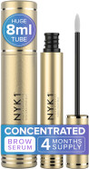 NYK1 CONCENTRATED Eyebrow Growth Serum For Thicker Brows (XL - 8ml) BrowForce Eyebrow Serum To Grow Fuller Thicker Natural Eye Brows - Advanced Eye Brow Growth Serums Formula For Eyebrows Regrowth NYK1 CONCENTRATED Eyebrow Growth Serum For Thicker Brows (XL - 8ml) BrowForce Eyebrow Serum To Grow Fuller Thicker Natural Eye Brows - Advanced Eye Brow Growth Serums Formula For Eyebrows Regrowth
