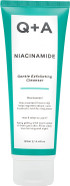 Q+A Niacinamide Gentle Exfoliating Face Cleanser (125ml), Face Scrub, Exfoliating Face Wash with Jojoba Esters and Prebiotics, Cleanses While Calming Sensitivity and Blemish-Prone Skin, Fragrance Free