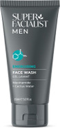 Super Facialist for Men Energising Face Wash with Vitamin B 3 - Remove Impurities & Hydrate Skin with Hyaluronic Acid, Magnesium & Vitamin E - Oil Free, Vegan Friendly, 150 ml Super Facialist for Men Energising Face Wash with Vitamin B 3 - Remove Impurities & Hydrate Skin with Hyaluronic Acid, Magnesium & Vitamin E - Oil Free, Vegan Friendly, 150 ml