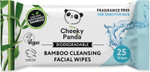 The Cheeky Panda Bamboo Facial Make Up Remover Wipes | Sustainable Face Wipes Eye Makeup Remover | Rose Scented Pack of 25 Face Wipes | 99% Purified Water The Cheeky Panda Bamboo Facial Make Up Remover Wipes | Sustainable Face Wipes Eye Makeup Remover | Rose Scented Pack of 25 Face Wipes | 99% Purified Water