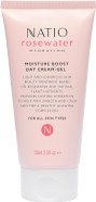 Natio Australia Rosewater Hydration Moisture Boost Day Cream-Gel, 75 ml - Face Cream with Shea Butter - Face Moisturiser for All Skin Types Natio Australia Rosewater Hydration Moisture Boost Day Cream-Gel, 75 ml - Face Cream with Shea Butter - Face Moisturiser for All Skin Types