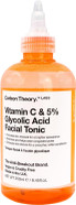 Carbon Theory SupaVIT-C Vitamin C Skin Toner for Face - 5% Glycolic Acid Toner & Blemish Control Cleanser - Reduces Excess Oil & Minimises Pores - Exfoliating Vegan Facial Tonic - 250ml Carbon Theory SupaVIT-C Vitamin C Skin Toner for Face - 5% Glycolic Acid Toner & Blemish Control Cleanser - Reduces Excess Oil & Minimises Pores - Exfoliating Vegan Facial Tonic - 250ml