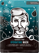 BARBER PRO HYDRATION Face Mask Hyaluronic Acid Bamboo Sheet Natural Moisturising Mens Skincare Brightens Tones Nourishes Multi Award Winning Brand