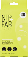 Nip+Fab Teen Skin Spot Patches, 30 Patches, Perfect for Blemish-Prone Teenage Skin, Anti-Spots with Salicylic Acid, Witch Hazel and Wasabi Extract, Face Skin Exfoliating, Calming Nip+Fab Teen Skin Spot Patches, 30 Patches, Perfect for Blemish-Prone Teenage Skin, Anti-Spots with Salicylic Acid, Witch Hazel and Wasabi Extract, Face Skin Exfoliating, Calming