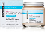 Botanical Lab Rose Overnight Hydrating Face Mask 100ml | with Hyaluronic Acid