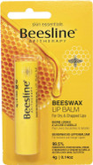 BEESLINE - Lip Balm - Natural Beeswax - Nourishing and Hydrating Balm - Dry and Irritated Lips - 4 g 5281018566220