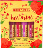 Burt's Bees Lip Balm Gift Set, Pomegranate, Strawberry, Dragonfruit Lemon, Watermelon, Bee Mine, 4x4.25g Burt's Bees Lip Balm Gift Set, Pomegranate, Strawberry, Dragonfruit Lemon, Watermelon, Bee Mine, 4x4.25g