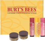 Burt's Bees Lip Care Set - Lip Balms & Tints in Red Dahlia & Hibiscus, Lip Mask & Scrub Burt's Bees Lip Care Set - Lip Balms & Tints in Red Dahlia & Hibiscus, Lip Mask & Scrub