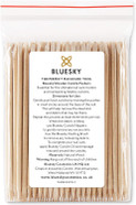 Bluesky 100 Wooden Cuticle Pushers Orange Wood Sticks, Double End, Nail Cleaner Tool, 11.5 cm/4.5 Inches Bluesky 100 Wooden Cuticle Pushers Orange Wood Sticks, Double End, Nail Cleaner Tool, 11.5 cm/4.5 Inches