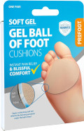 Profoot Soft Gel Ball of Foot Cushions - Instant Pain Relief - Absorbs Shock, Reduces Friction & Redistributes Pressure - Ideal for Metatarsalgia and Morton's Neuroma Profoot Soft Gel Ball of Foot Cushions - Instant Pain Relief - Absorbs Shock, Reduces Friction & Redistributes Pressure - Ideal for Metatarsalgia and Morton's Neuroma