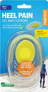 Profoot Gel Max Cushions for Heel Pain - Men's Heel Cushions - Gel Pad Cushions Ideal for Heel Spur, Plantar Fasciitis, Knee & Back Pain - Reduces Pressure and Absorbs Shock Profoot Gel Max Cushions for Heel Pain - Men's Heel Cushions - Gel Pad Cushions Ideal for Heel Spur, Plantar Fasciitis, Knee & Back Pain - Reduces Pressure and Absorbs Shock