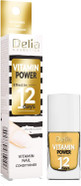 Delia Cosmetics - Vitamin Nail Conditioner - Repair for Weak and Brittle Nails - Rebuild, Nourished, Smooth, Shiny Nails - Vitamin C, E - Result in 12 Days - Fast Drying Formula - 11 ml Delia Cosmetics - Vitamin Nail Conditioner - Repair for Weak and Brittle Nails - Rebuild, Nourished, Smooth, Shiny Nails - Vitamin C, E - Result in 12 Days - Fast Drying Formula - 11 ml