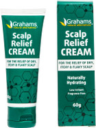 Grahams Natural Scalp Relief Cream - Seborrheic Dermatitis, Dandruff & Psoriasis Scalp Treatment to Moisturise Dry, Itchy & Flaky Scalps - With Manuka Honey, Calendula, Jojoba Seed Oil (60g) Grahams Natural Scalp Relief Cream - Seborrheic Dermatitis, Dandruff & Psoriasis Scalp Treatment to Moisturise Dry, Itchy & Flaky Scalps - With Manuka Honey, Calendula, Jojoba Seed Oil (60g)