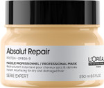 LOréal Professionnel | Mask, With Protein And Gold Quinoa for Medium-Thick Dry And Damaged Hair, Serie Expert Absolut Repair, 250 ml LOréal Professionnel | Mask, With Protein And Gold Quinoa for Medium-Thick Dry And Damaged Hair, Serie Expert Absolut Repair, 250 ml