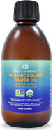 QUEEN OF THE THRONES Organic Golden Castor Oil - 8.45oz (250mL) | 100% Pure & Expeller-Pressed for Hair, Skin & Nails | Hexane-Free | USDA Certified Organic QUEEN OF THE THRONES Organic Golden Castor Oil - 8.45oz (250mL) | 100% Pure & Expeller-Pressed for Hair, Skin & Nails | Hexane-Free | USDA Certified Organic
