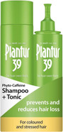 Plantur 39 Caffeine Shampoo and Tonic Prevents and Reduces Hair Loss | For Coloured Stressed Hair | Supports Hair Growth | Women Hair Care Made in Germany | Set of 250ml Shampoo and 200ml Tonic Plantur 39 Caffeine Shampoo and Tonic Prevents and Reduces Hair Loss | For Coloured Stressed Hair | Supports Hair Growth | Women Hair Care Made in Germany | Set of 250ml Shampoo and 200ml Tonic