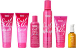Umberto Giannini Your Best Curls Wash and Styling Curl Jelly Gift Set - Vegan & Cruelty Free Kit for Waves, Curls and Coils (Gift Box, Set of 6 Products)