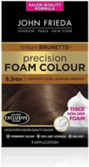 John Frieda Precision Foam Colour 6A, Salon Finish Hair Dye, 100 Percent Grey Coverage, Light Ash Brown (Pack of 2) John Frieda Precision Foam Colour 6A, Salon Finish Hair Dye, 100 Percent Grey Coverage, Light Ash Brown (Pack of 2)