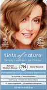 Tints of Nature 7R Soft Copper Blonde Permanent Hair Dye, Nourishes Hair and Covers Greys, Ammonia-Free, 130ml